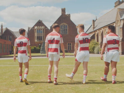boys in rugby kit
